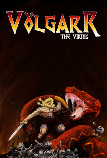 Concept Art / Poster for Volgarr the Viking Videogame